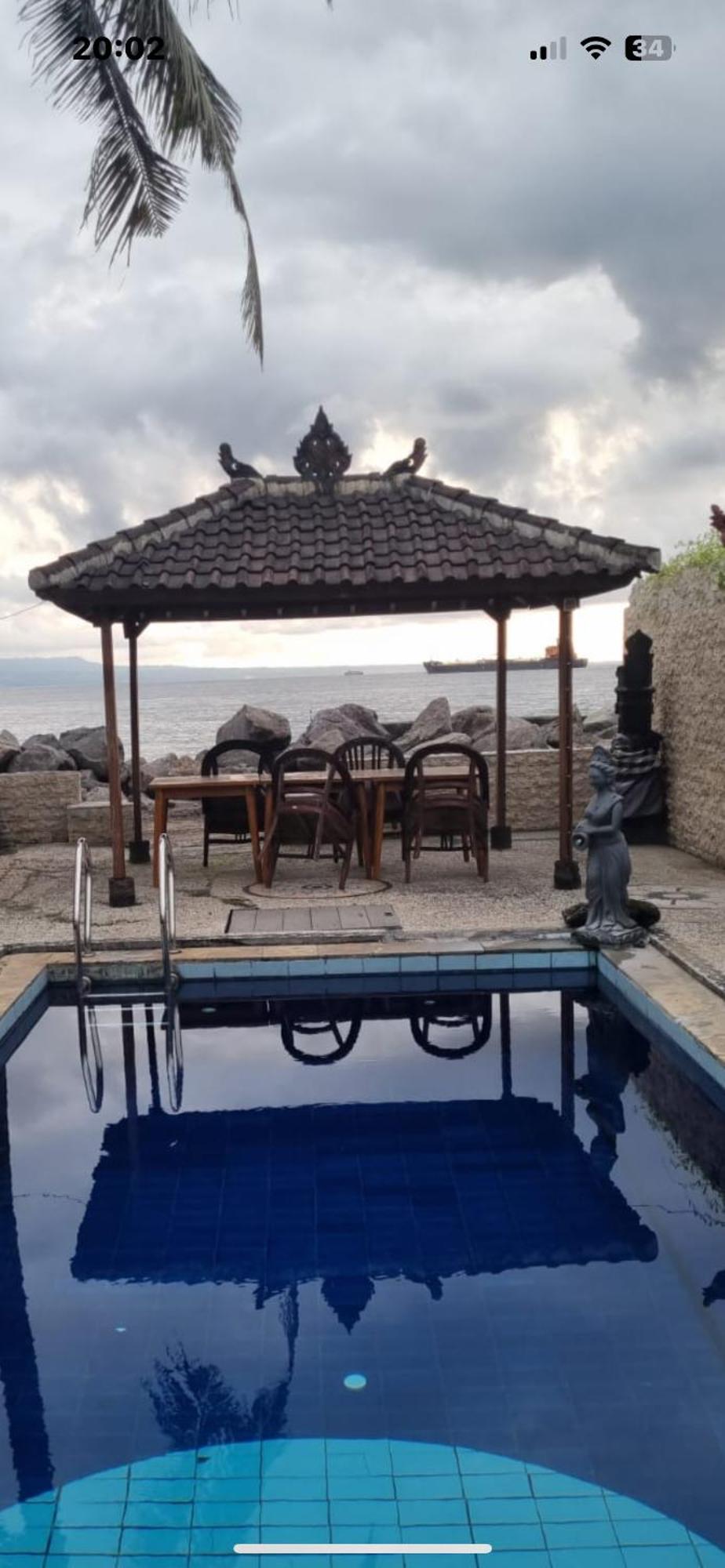 Catra Homestay Beach Apartments Candi Dasa  Ngoại thất bức ảnh